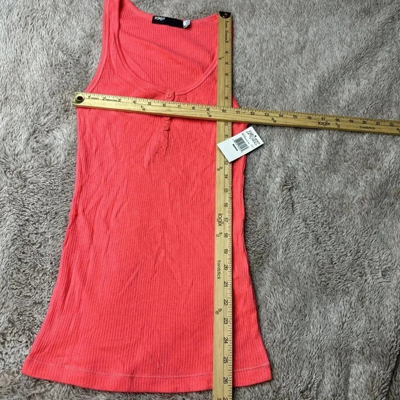 Fox Racing Women's Miss Clean Henley Pink Tank Top - Picture 5 of 16